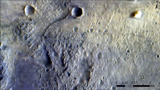 Imágenes satelitales muestran al rover Perseverance (y su basura) desde la órbita de Marte